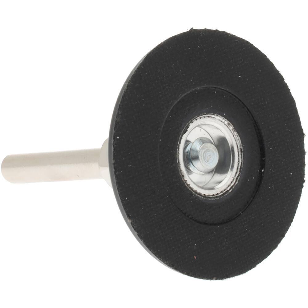 Norton 2" Diam Quick-Change Type S Disc Backing Pad 1/4" Shank, Medium Densit...