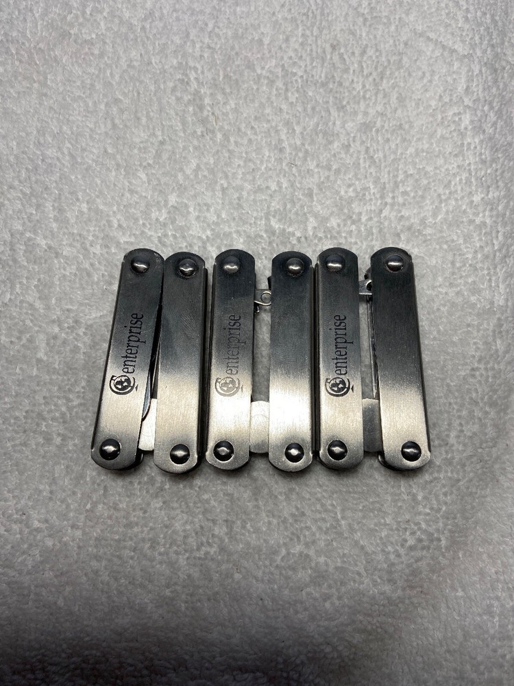 2'' Silver Enterprise 6 In 1 Multi Tool(lot Of 3)