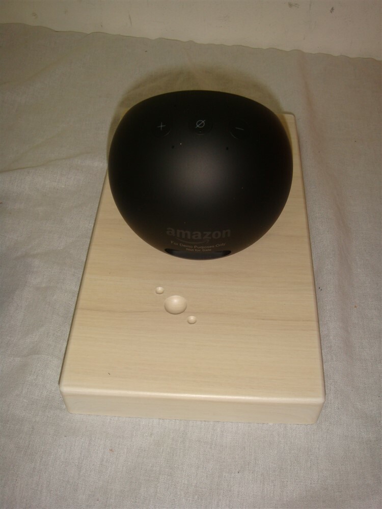 AMAZON ECHO SPOT SMART SPEAKER BLACK DEMO UNIT - READ!