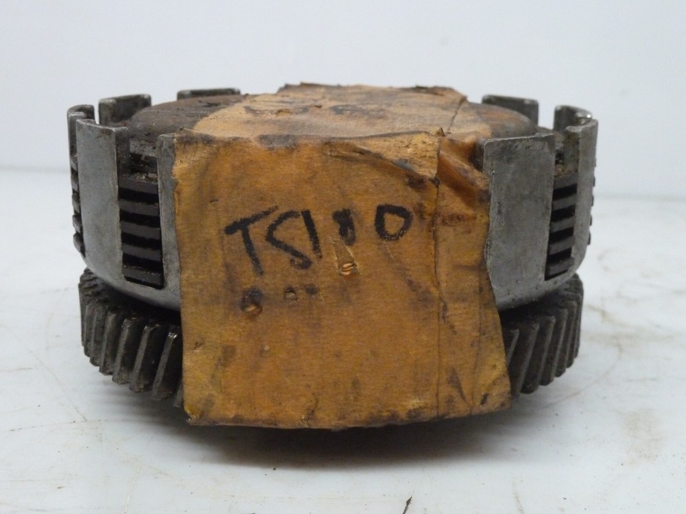 Suzuki TS100 clutch basket.