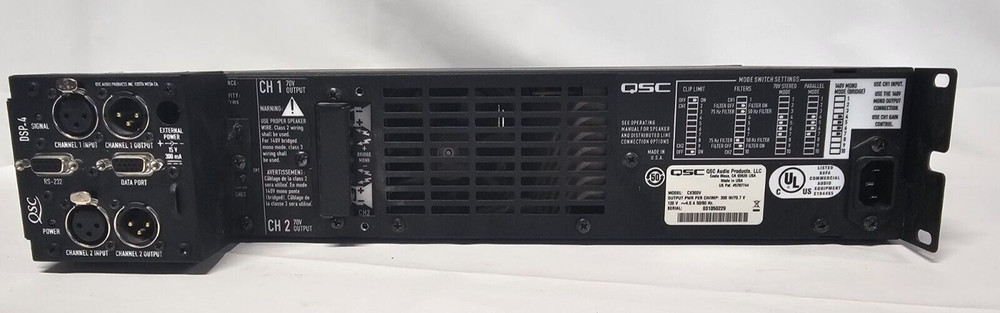 QSC CX302V 2 Channel Direct 70V Power Amplifier