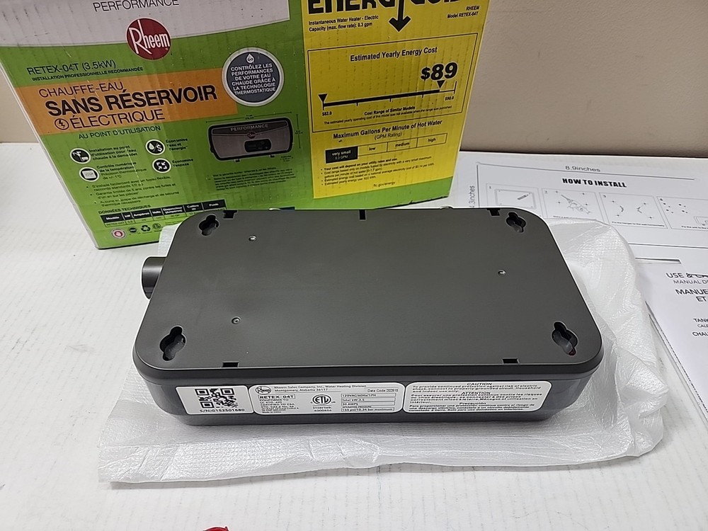 Rheem Performance 3.5 kW 0.68 GPM 120V Point of Use Electric Water Heater