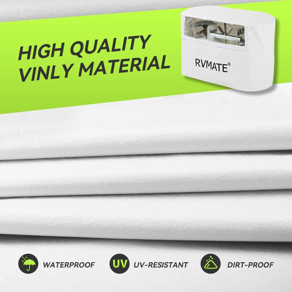 Rv Propane Tank Cover Waterproof Antiuv White Camper Propane Tank Cover Fits 20l