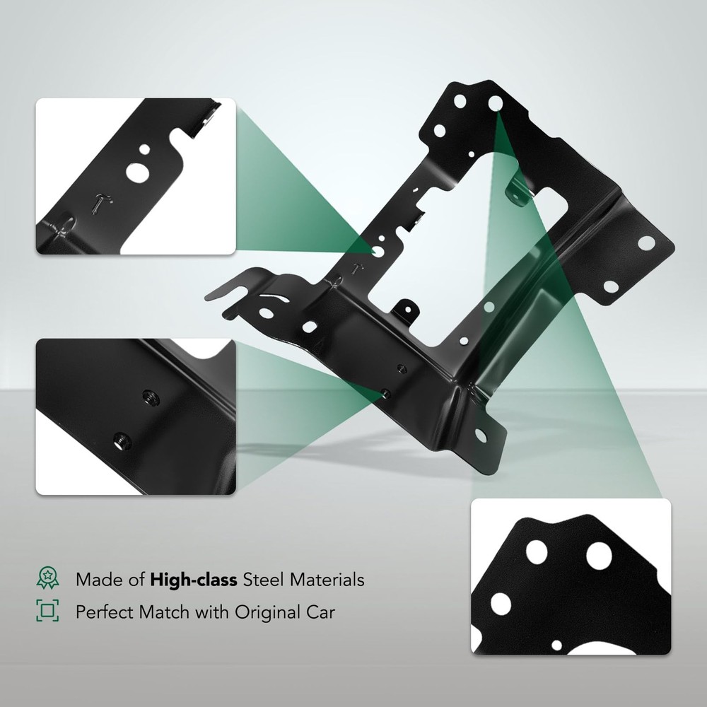 Front Driver Outer Side Bumper Bracket for Silverado 1500 2014-2015 Steel