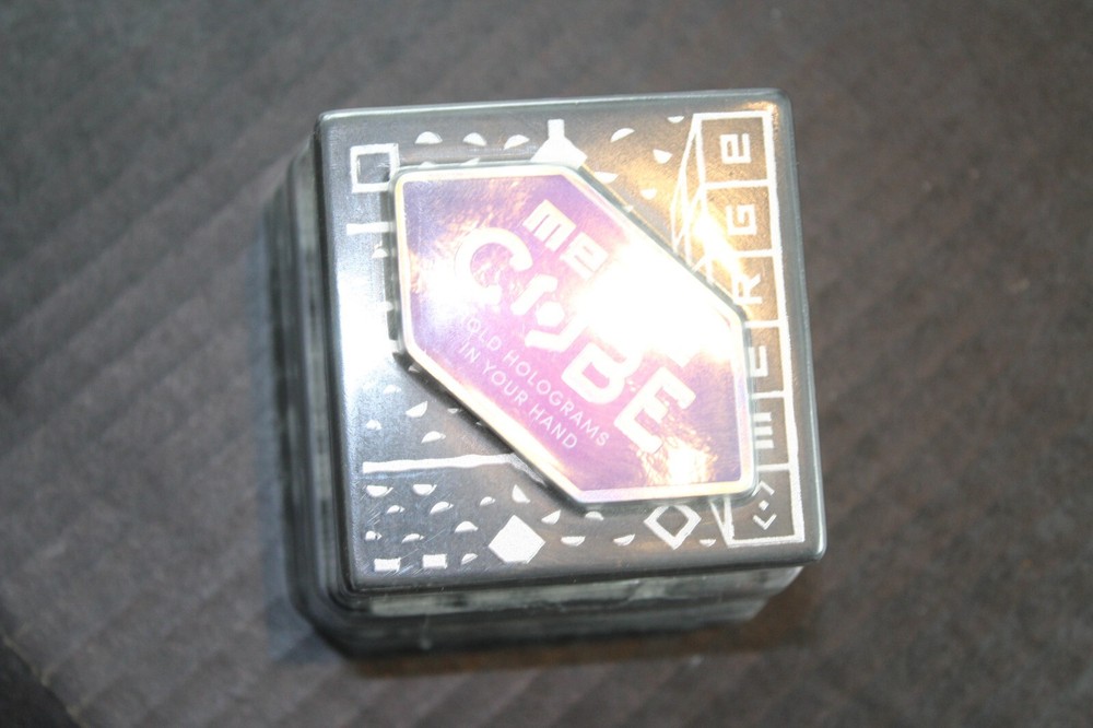 Merge Cube 3” AR VR Augmented Reality Interactive Hologram Foam Cube No Box