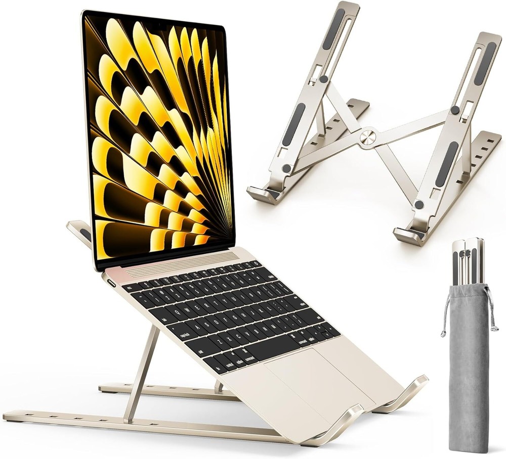 ivoler Laptop Stand, Holder Riser Computer Tablet 6 E-Starlight