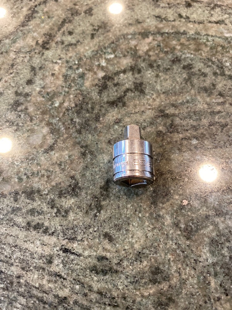 Snap On ppm409a 3/8” drive sae 9/32" external pipe plug socket