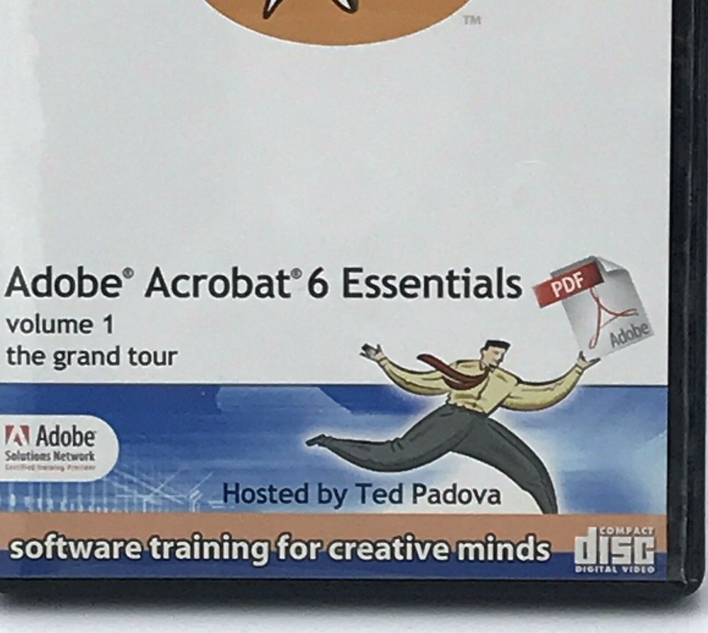 Adobe Acrobat 6 Essentials Volume 1 CD Total Training 2003