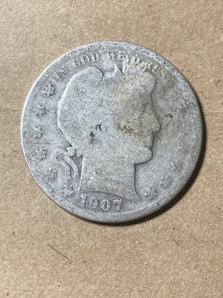 1907 S Barber Half Dollar - As Shown! (#2162)