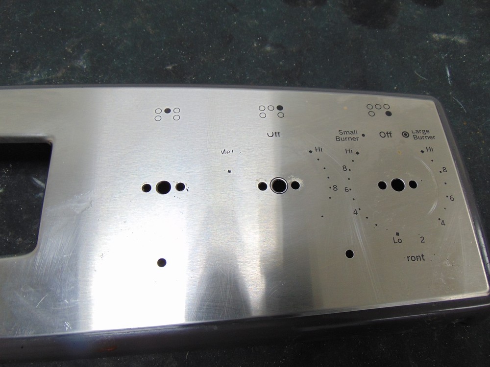 GE Electric Range JB650SF2SS Control Panel