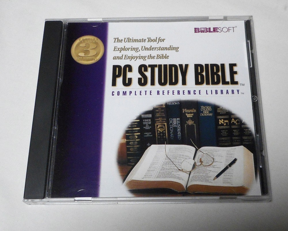 BibleSoft PC Study Bible Complete Reference Library Version 3 Windows Software