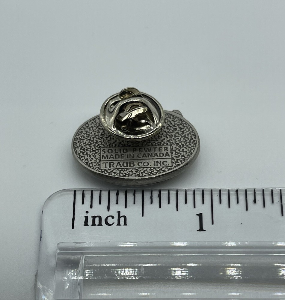 Virginia ~ Solid Pewter 1” Lapel Hat Pin ~ State Bird Cannon Made In Canada