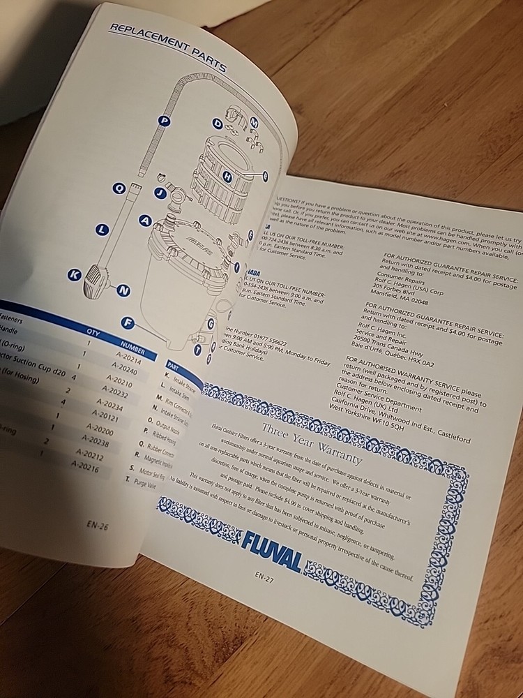 Fluval FX5 User Manual owner