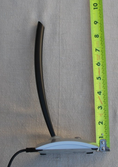 Logitech USB Desktop Microphone Pivoting Noise Cancel PC or MAC Used- TESTED