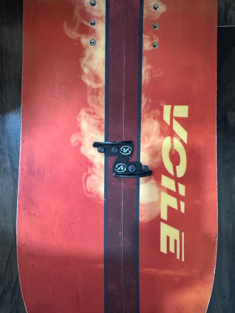 Voile Split Artisan Splitboard 162cm Orange red Snowboard