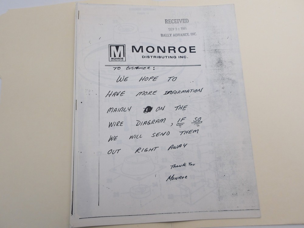 Monroe / Taito- Buggy Challenge-  Manual Copy