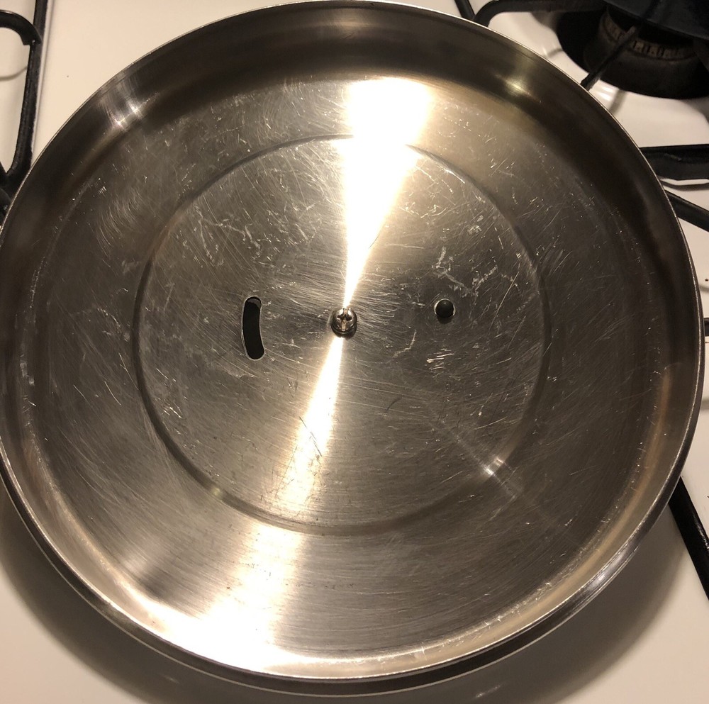 Metal Pot Lid Replacement - Steam Control 8 5/8” diameter