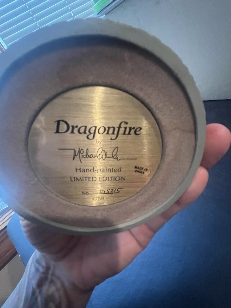 Dragonfire by Michael Whelan Hand Painted Limited Edition