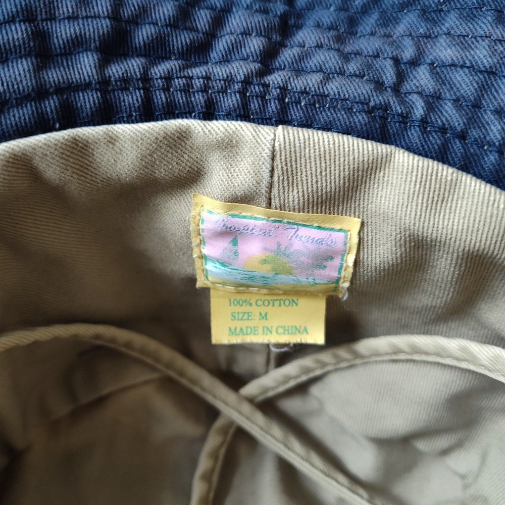 Tropical Trends Boonie Bucket Hat Size Medium