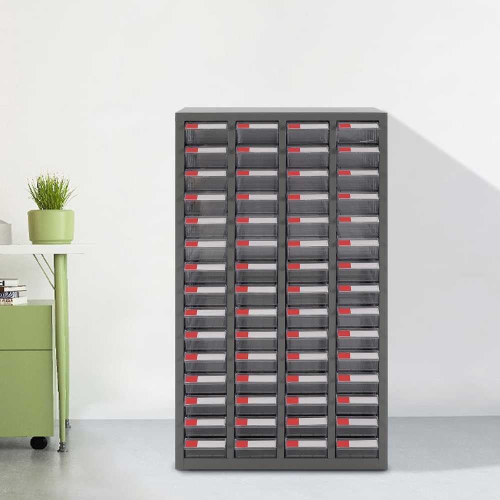 Large-capacity 60-drawer Hardware Tools Storage Cabinet Guide Rail Design