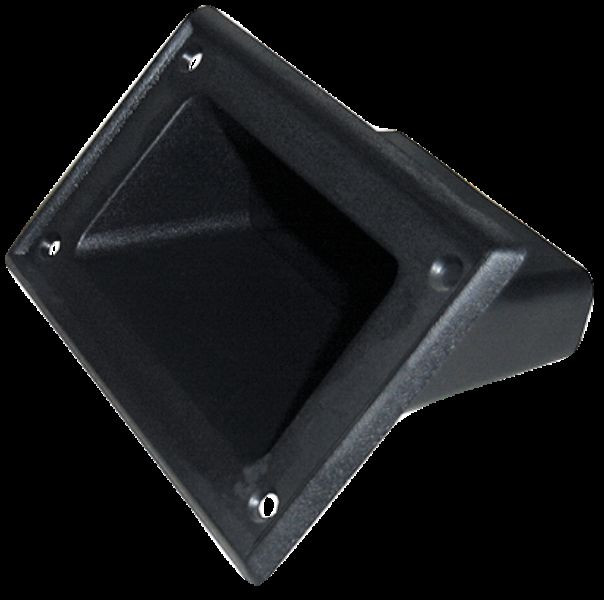 Shell Handle For Speaker Stands Plastic Black Recessed Handle 1 Pair