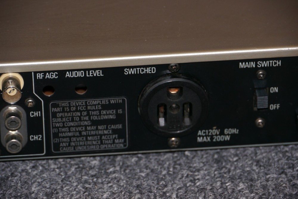 NEC TU-831EN Tuner Timer