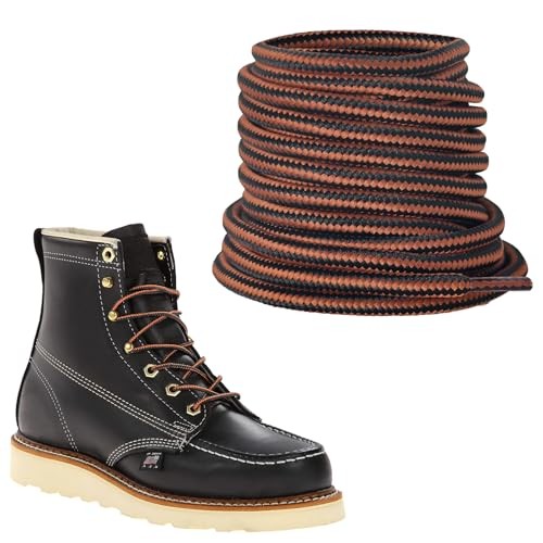 Boot Laces for Thorogood, Round Heavy Duty Shoelaces Replacement Strings for