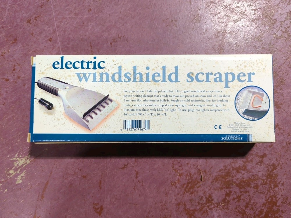 Electric Windshield Scraper