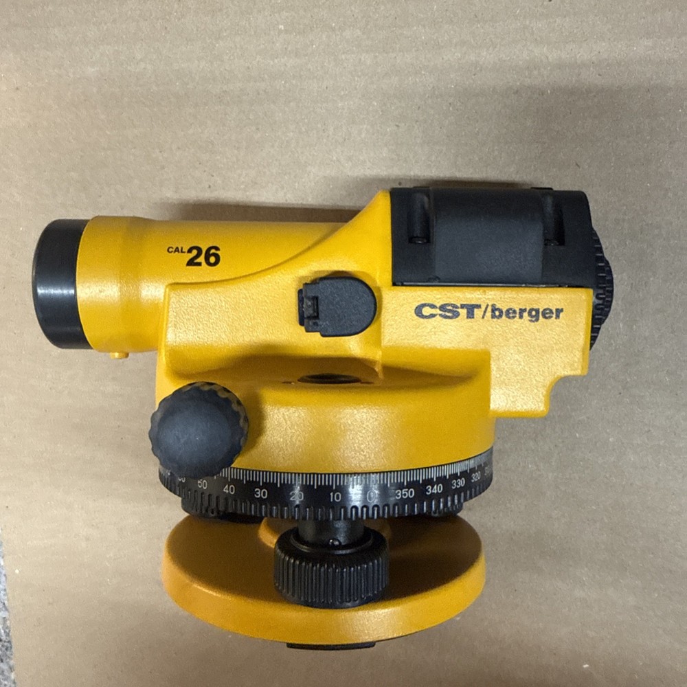 CST/Berger CAl 26 Engineering Surveyor Leveling Instrument Construction Tool