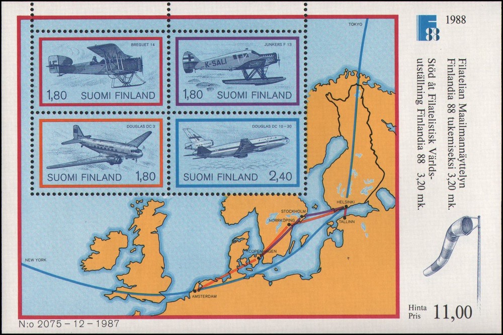 Finland #773 MNH VF s/s
