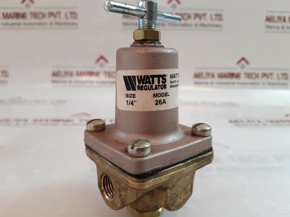 Watts 26a water pressure regulator