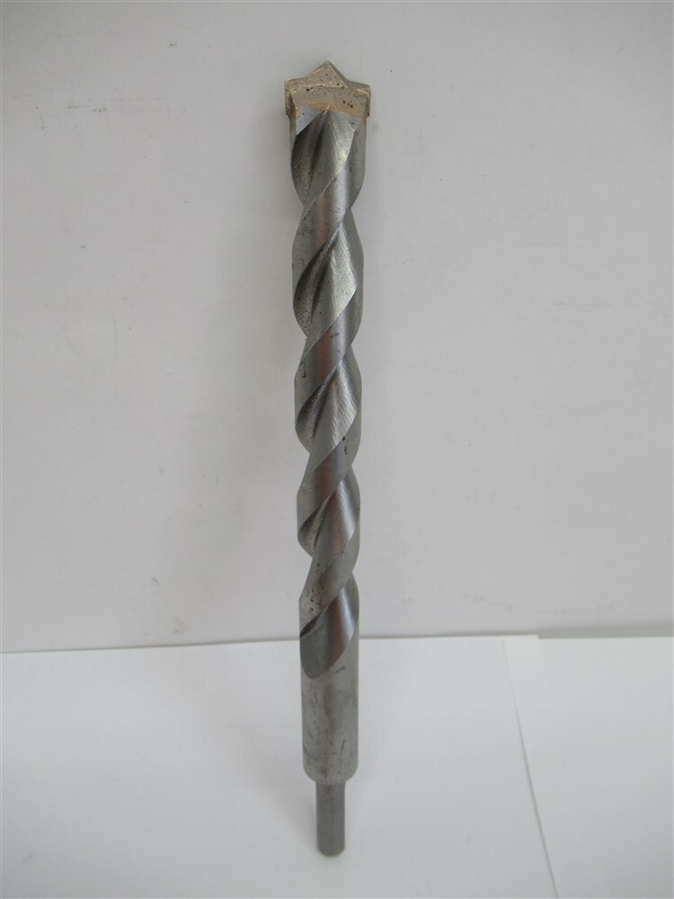 1" x 12" Masonry Bit, No Spin Shank