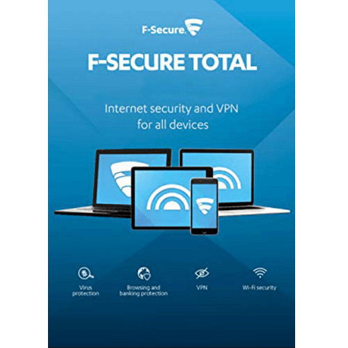 F-Secure Total - 2  Year  5 Devices - Americas