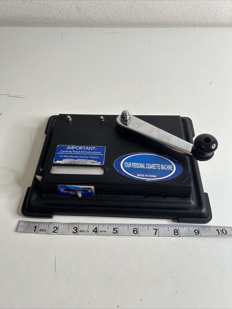 Cigarette Rolling Machine Manual