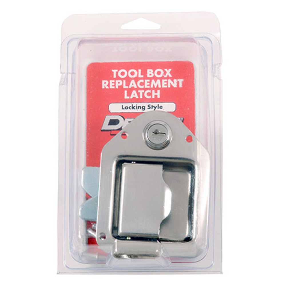 DeeZee Universal Replacement Paddle Handle Latch w/ Keys for Tool Box DZTBLATCH1