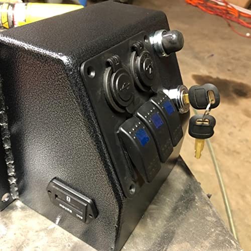 Push Button Momentary Starter Switch, Heavy Duty Momentary Switch for Black