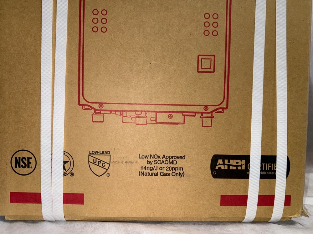 New in Box Noritz Tankless Water Heater NR501-OD-NG Silver Edition