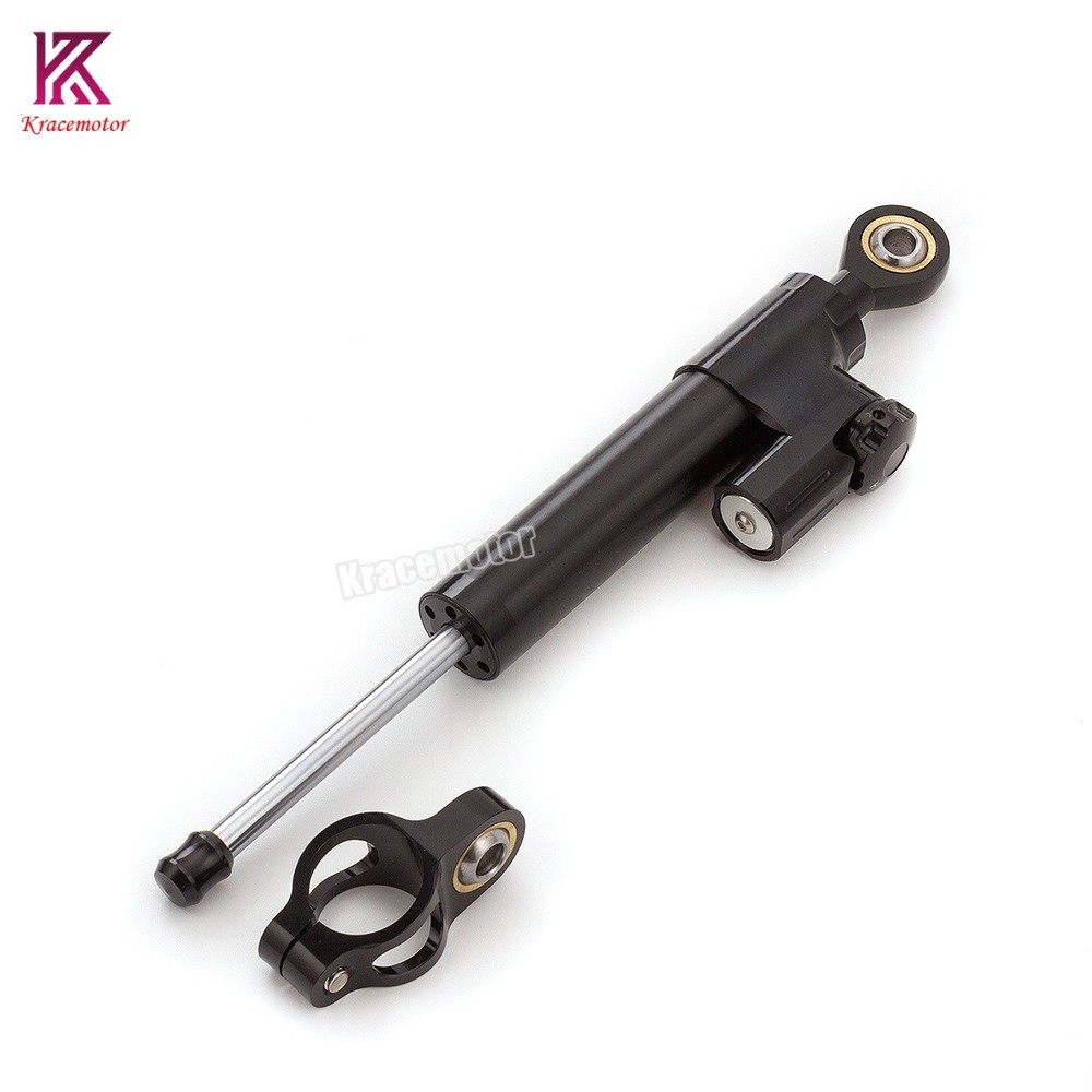 Motorcycle Universal CNC Adjustable Steering Damper Stabilizer Safety Aluminum