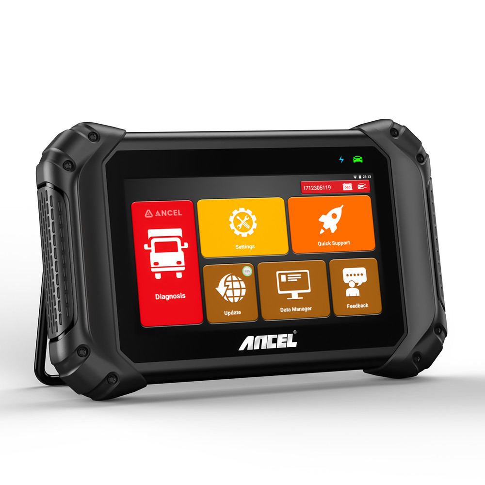 ANCEL V5 HD Heavy Duty Truck Diagnostic Tools Full System ECU Coding Diagnosis