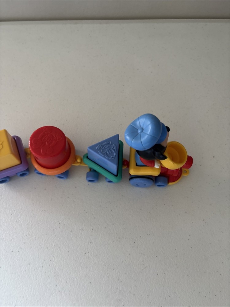 Vintage Disney Mickey Mouse Figure Train
