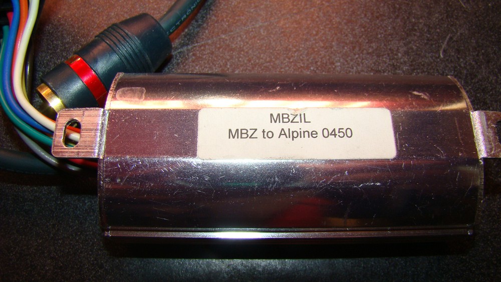 Peripheral MBZ to Alpine 0450 Adapter