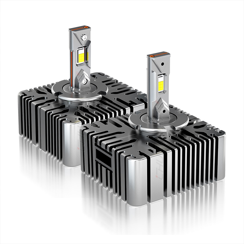 D5S LED Headlight Bulbs High-Low for chevy Silverado 1500 2016-2018 Replace HID