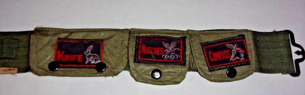 NESCO DELUXE SHELL BELT 3 POCKETS NEW IN PACKAGE H24S