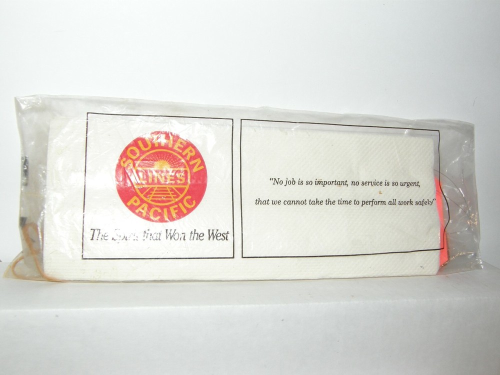 SOUTHERN PACIFIC LINES  PERSONAL CREW PACK ...SEALED NEVER OPENED...!!