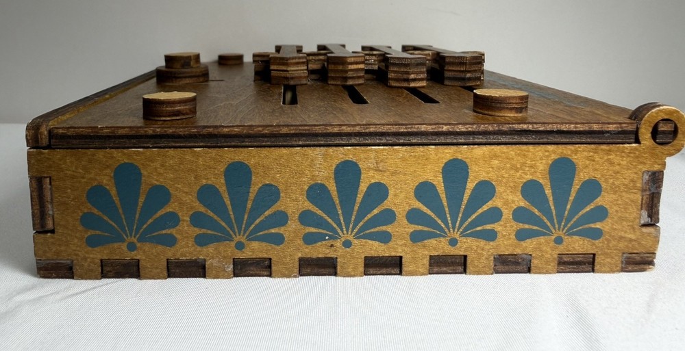 Caesar's Codex True Genius Wooden Brainteaser Puzzle Box