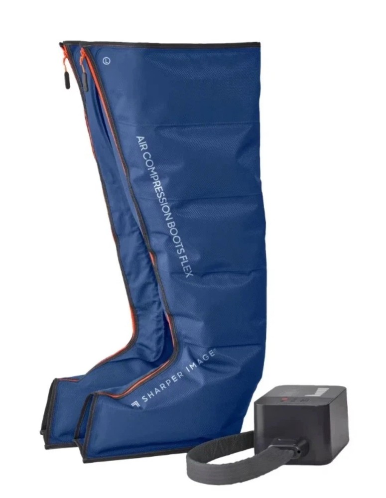 Sharper Image Air Compression Boots Flex Leg Recovery Large/XL NEW