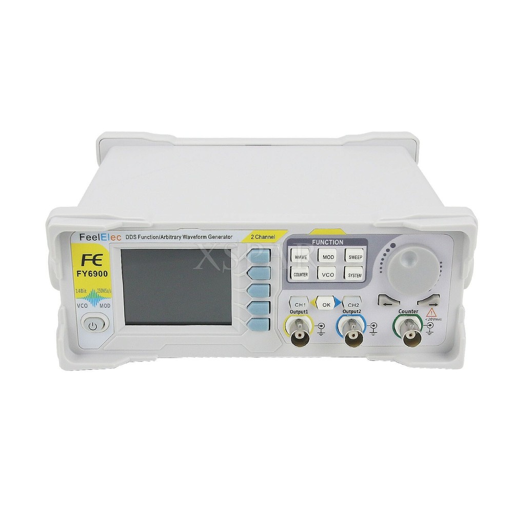 FY6900 100MHz Function Arbitrary Waveform Signal Generator Frequency Counter xr