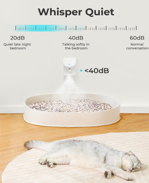 Cheerble Cat Litter Smart Deodorizer with PIR Sensing System and 3 Smart Modes