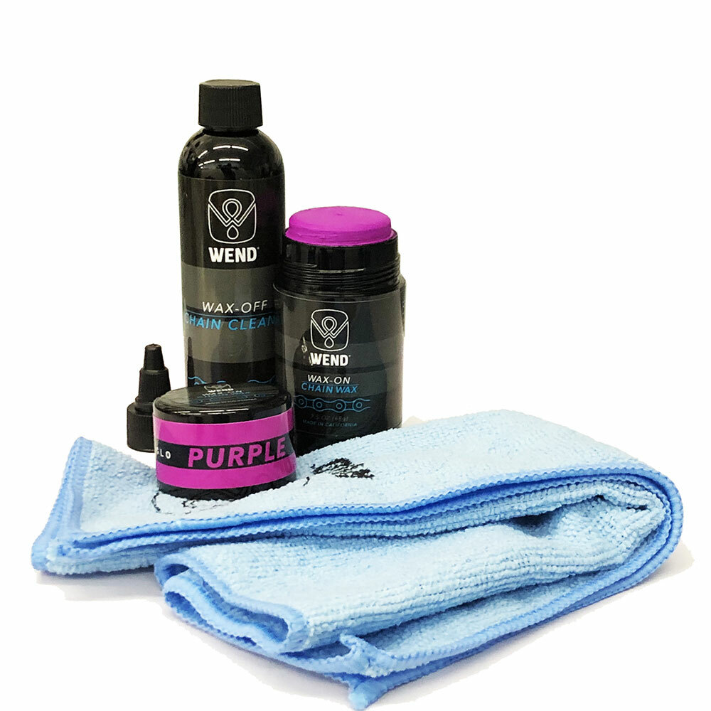 Wend Wax-On Chain Lube Kit