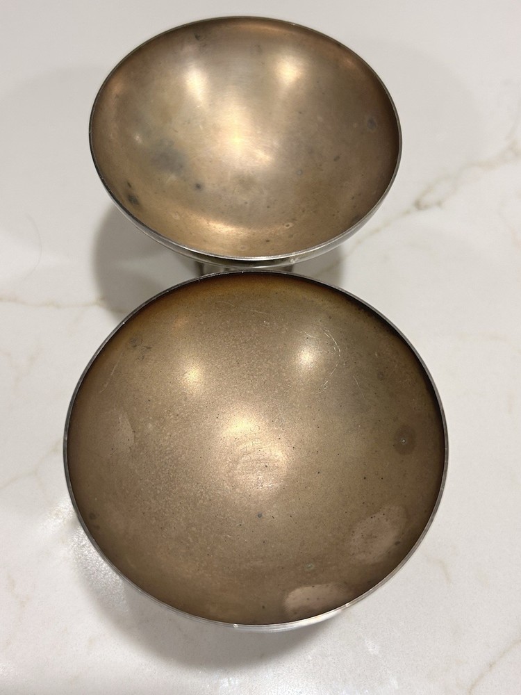 Art Deco-Style Silverplate Candlestick Holders by Oneida Silversmiths